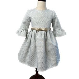 Girls Abel & Lula blue dress in size 5y.